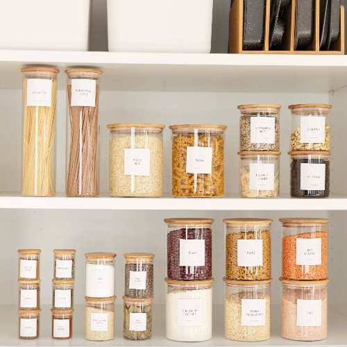 Bamboo Pantry Organisers